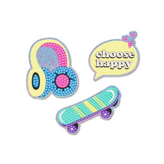 Kit stickers diamond painting Ados 6,6 à 8 cm 3 pièces