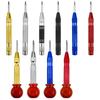 Spring Loaded Center Punch Tool with HSS Steel Tip for Precision Marking and Emergency Escape