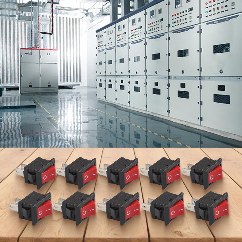 Compact Rocker Switch 10*15mm KCD11 Rocker Switch IP68 Dust And Moisture Protection DIY Projects For Mini Fans