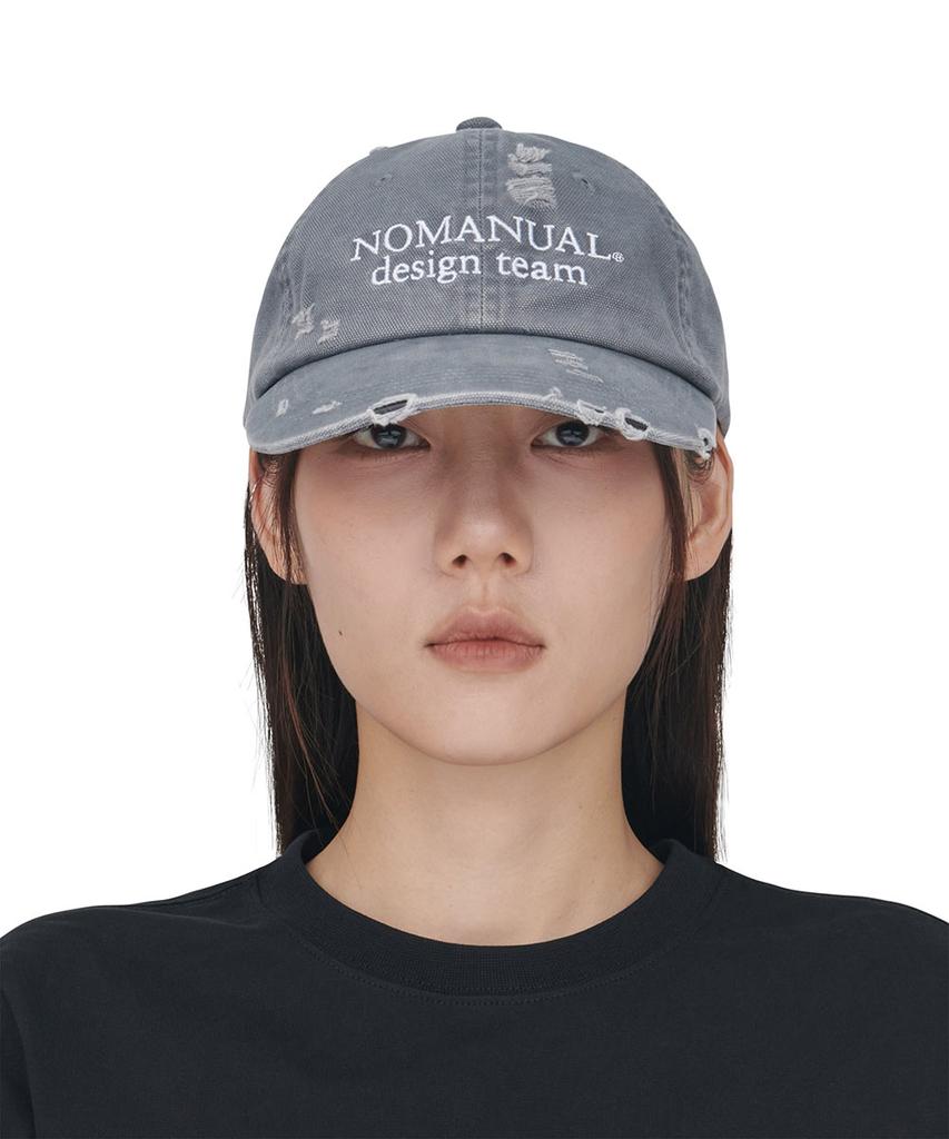 Nomaenyueol D.T Ball Cap 261 - Washed Gray