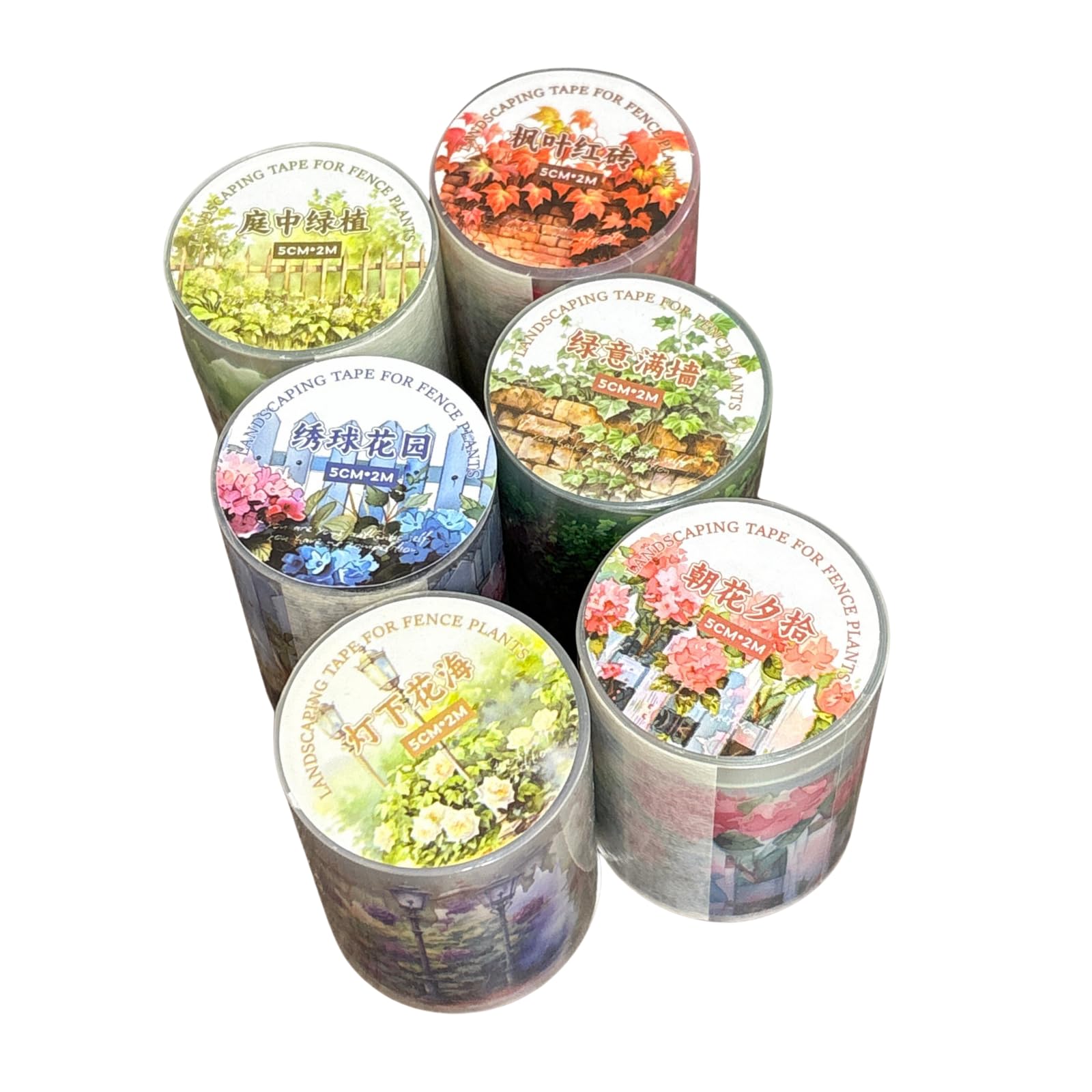 

ADOSSY 6 Типов Маскирующего Дизайна Прозрачная Маскирующая Лента Лента для Украшения Планера, Лента, Прозрачная, Наклейки, Набор, Цветочный, Пейзаж, Коллаж, DIY, Альбом,