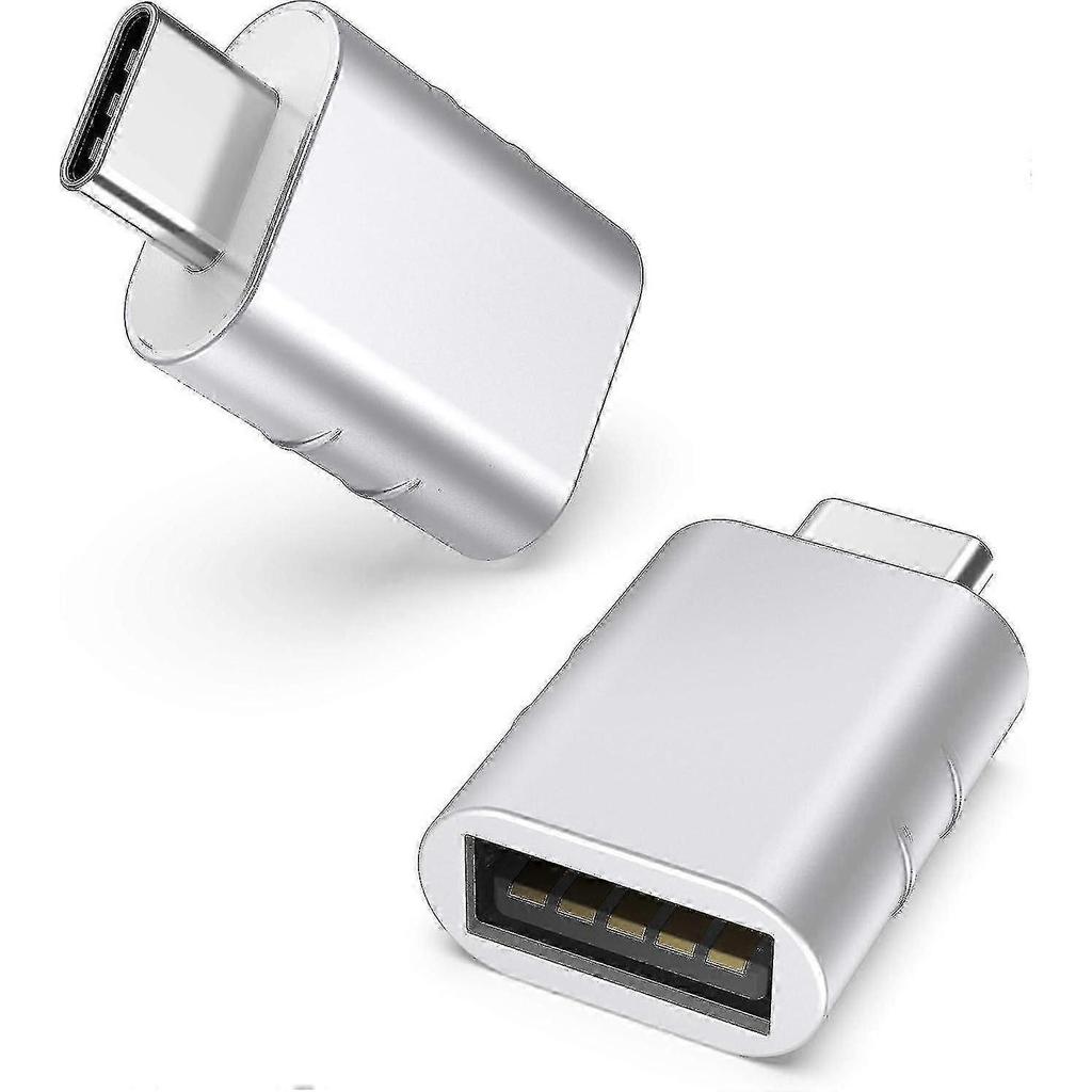 Usb C To Usb Adapter(2 Pack), Usb-c Male To Usb 3.0 Female Adapter Compatib