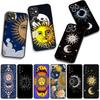 For OPPO A54 A40 A60 A80 A18 A16 A17 A38 A78 A79 A57 A55 A96 A15 A12 Phone Cover Case Funny Sun Moon Face Casing