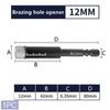 1PC Brazed Drill Bit Dry Drilling Ceramic Tile Drill Bit Marble Granite Vitrified Tile Hole Opener Diamond Drill Bit LM