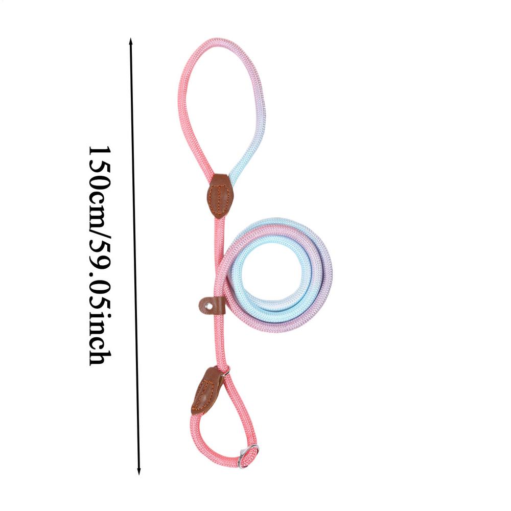 

Dog Strap Pet Puppy Dog Nylon Rope Adjustable Fit Anti-Pull Animals Accessories for Outdoor Running Walking Beach Hiking M фиолетовый