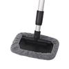Telescopic Windshield Cleaning Tool With Aluminum Handle and Reusable Pad Cleaner Brush For Car Owners Enthusiasts