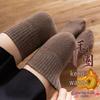 Women's Warm Fleece-Lined Over-the-Knee Socks - Thick, Non-Slip, Autumn & Winter Styles