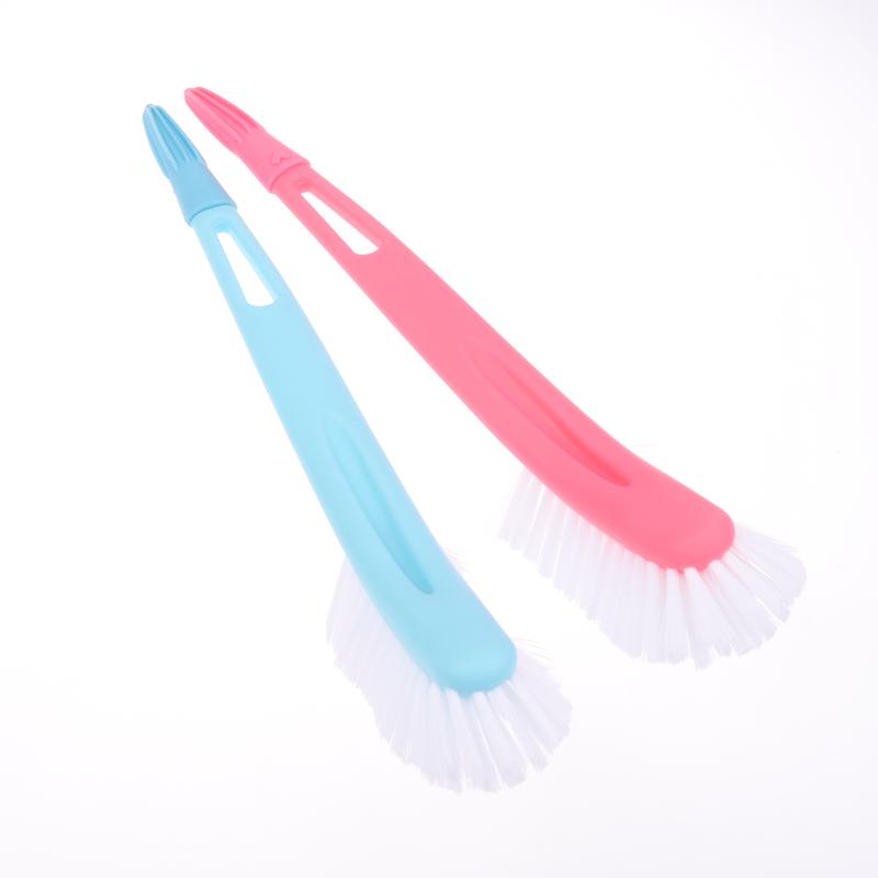 1Pcs Kitchen Accessories Long Handle Baby Bottle Brush Pot Cleaning Brush Water Bottle Back Brush Long Handle Dish Brush