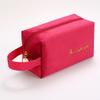 Samt-Make-up-Tasche: Hochkapazitives, Premium 4-teiliges Kosmetik- und Lippenstiftaufbewahrungsset