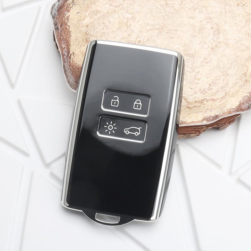 

Tpu Car Key Case Cover For Renault Koleos Kadjar Megane Talisman Captur Espace Clio Scenic Keyless Protector Shell Accessories