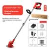 Cordless Electric Grass Trimmer Lightweight Rechargeable Lithium Battery Adjustable Handle for Backyard Garden Care