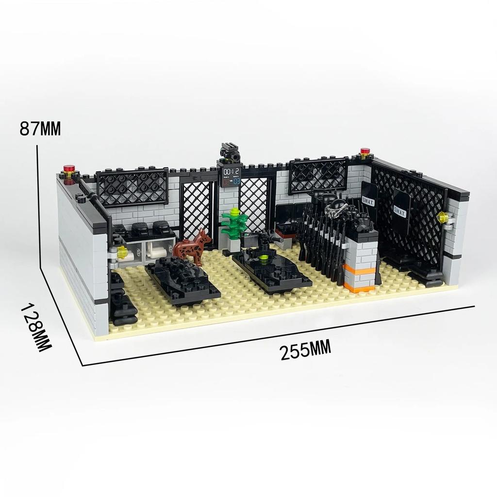 City Military Mini Action Figures MOC SWAT Special Forces Soldier Weapons Arsenal Gun Police Army Playmobil Building Block Toys