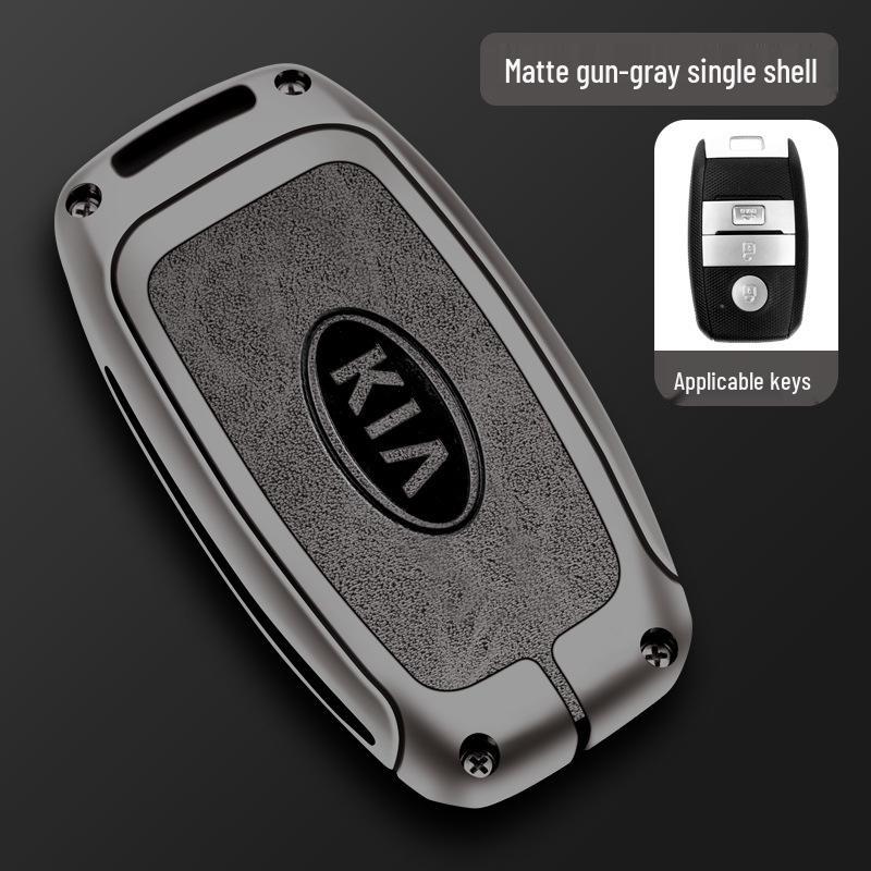 Kia Key Cover Fit for KX3, Arro, K3, Sportage, K5, KX5, KX-Cross, Yipao Model - Protective Buckle Included