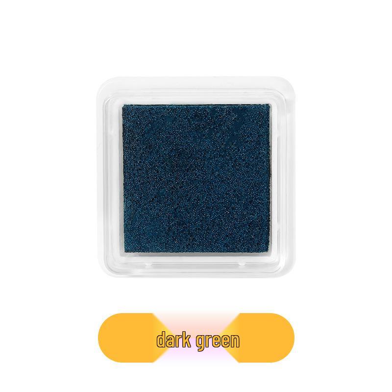 24-Color Children's Finger Painting Ink Pad - 3x3 Palm Print & Stamp Pad for Kindergarten