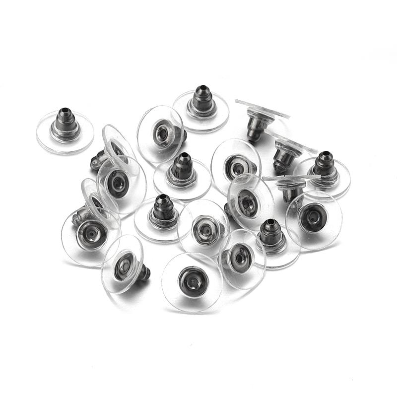 10mm Silicone Rubber Earring Backs Stopper For Stud Earring Back Supplies DIY  Earring Jewelry Making Accessories Wholesale