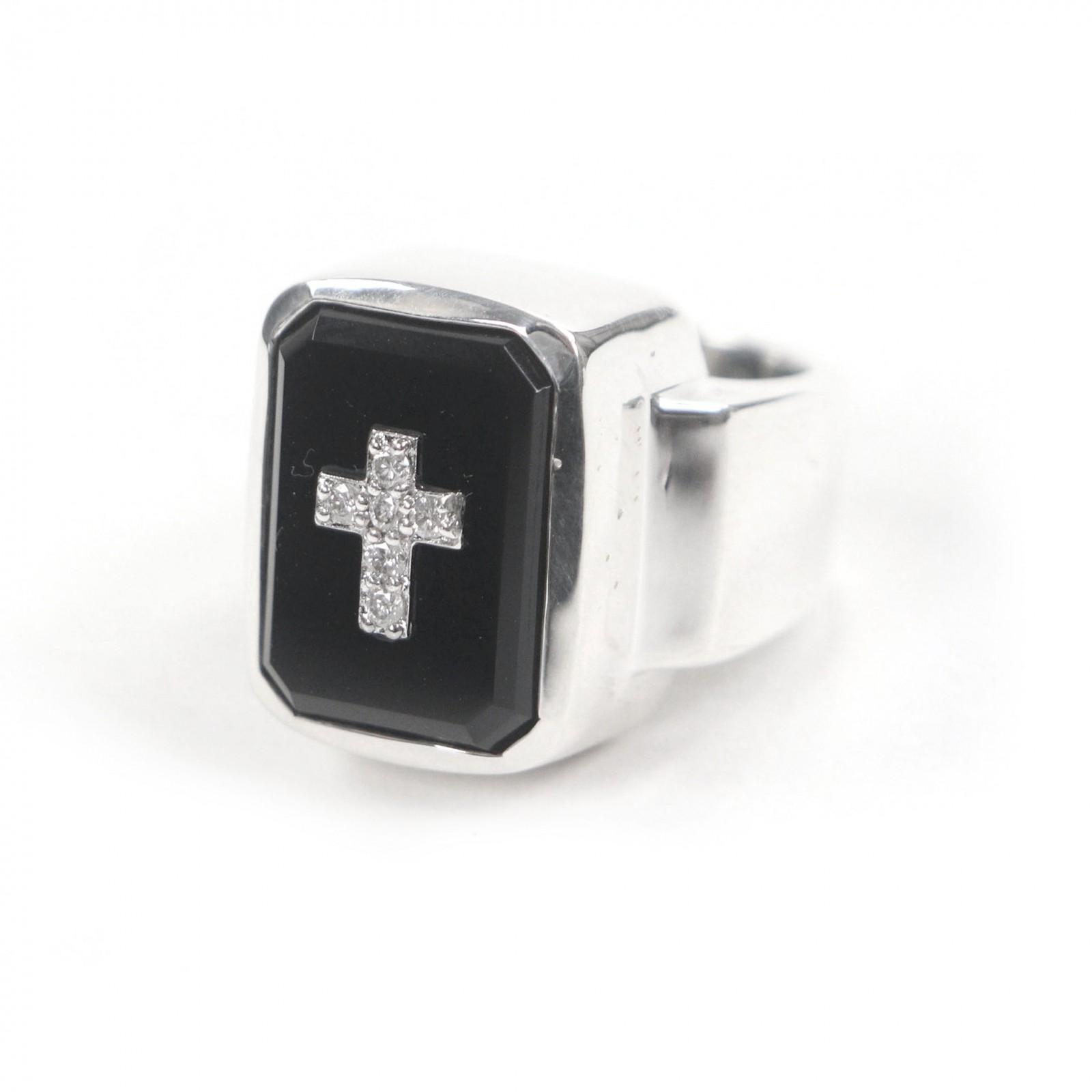 

Great Justin Davis Ring EMINEM D0.13ct Silver SV925 mens Used