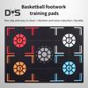 Basketball Training Mat for Kids Improve Dribbling Skills Non-Slip Surface Mat Foldable Anti-Slip Sport Mat Ball Control Dribble Practice Mat