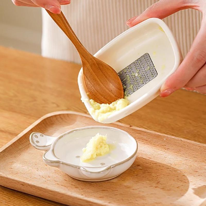 מגרדת ג'ינג'ר ידנית קיצוץ שום מטבח ירקות בישול מזון מגרדת שום מטחנת ג'ינג'ר כלי מטבח גאדג'טים למטבח