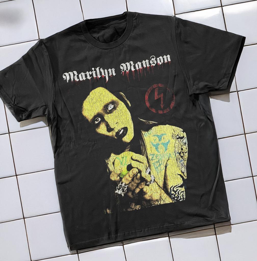 90s Marilyn Manson Boot Classic T-Shirt Black S