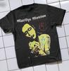 T-shirt Classica Stivale Marilyn Manson Anni '90 Nero S