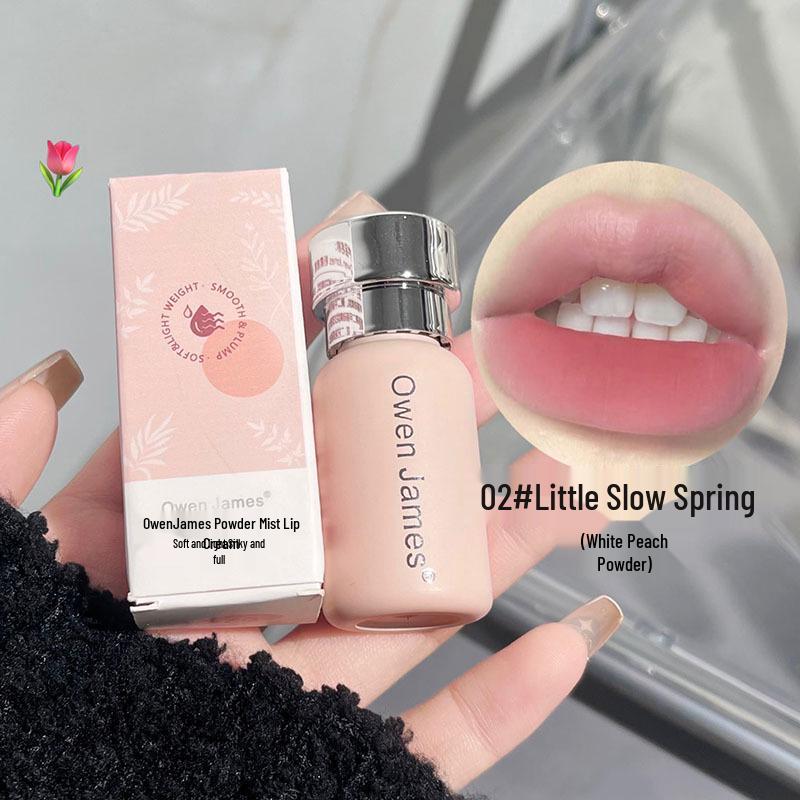 Owen James Little Pink Velvet Matte Long-Lasting Lip Mud Lipstick
