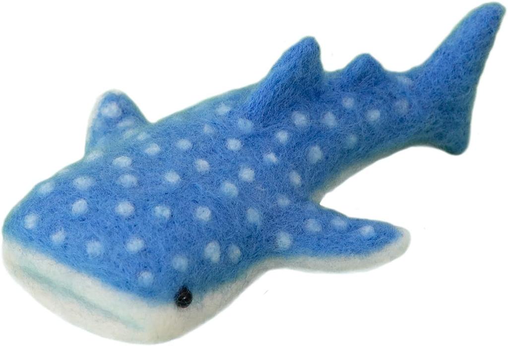 Hamanaka Hamanaka Wool Felting Kit Felted Whale Shark "Needle Animals H441-593"