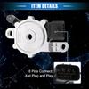Transmission Range Sensor Neutral Safety Multifunction Switch Compatible for Kia Forte 2012-2018, Durable Metal Silver Tone