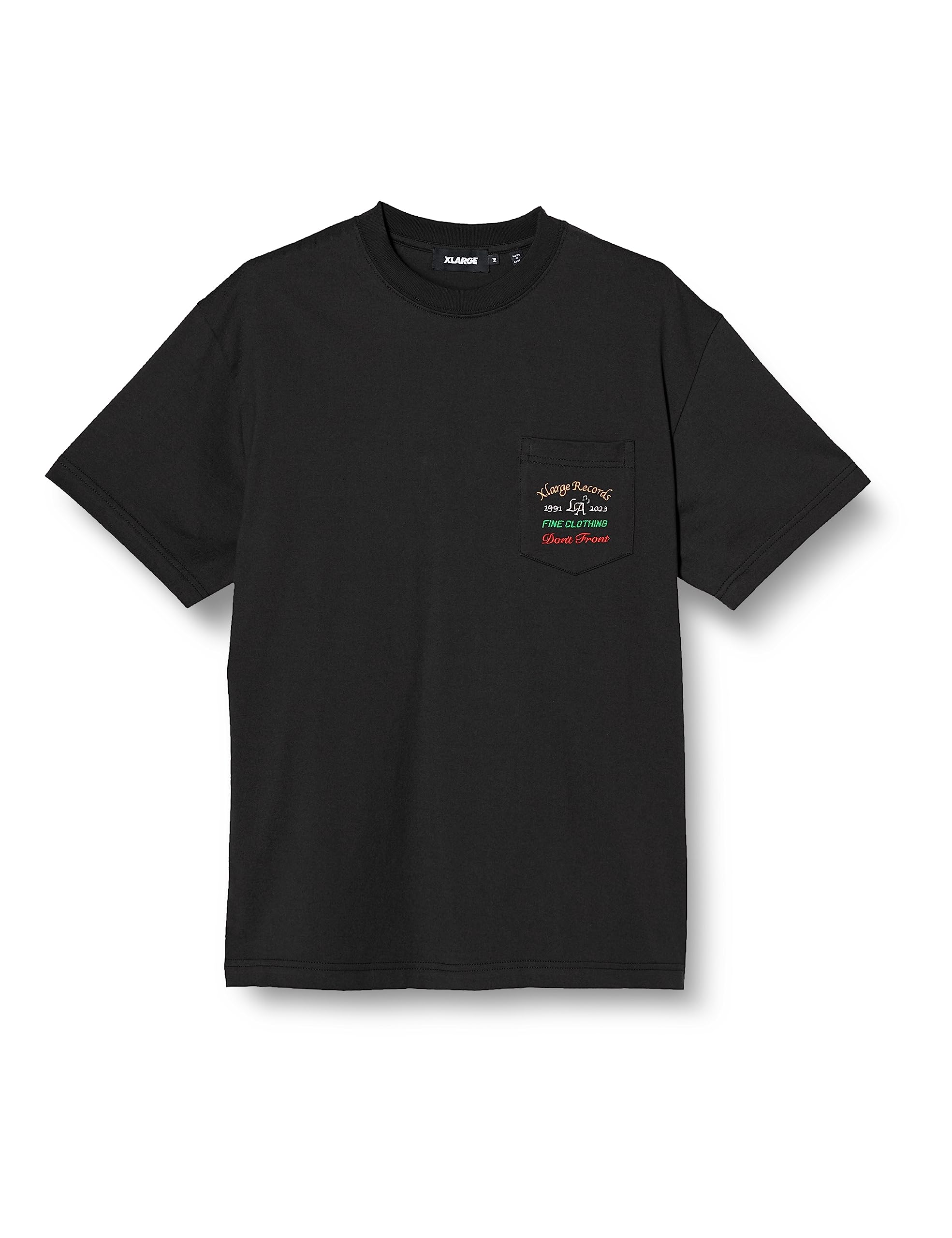 

RECORDS POCKET TEE BLACK [Extra Large] T-shirt S/S Men s чорний