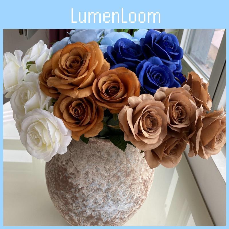Simulated Rose Flowers For Wedding Props Home Decoration Photography Styling