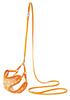 ARFaShion Star Vest Harness and for Extra Small Size XS Leash, Orange, Dogs,
