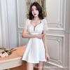 Nightclub Temperament Skirt Slim and Thin New Spice Girls Night Club Technician Overalls Sexy Backless Dress Women's Clothing