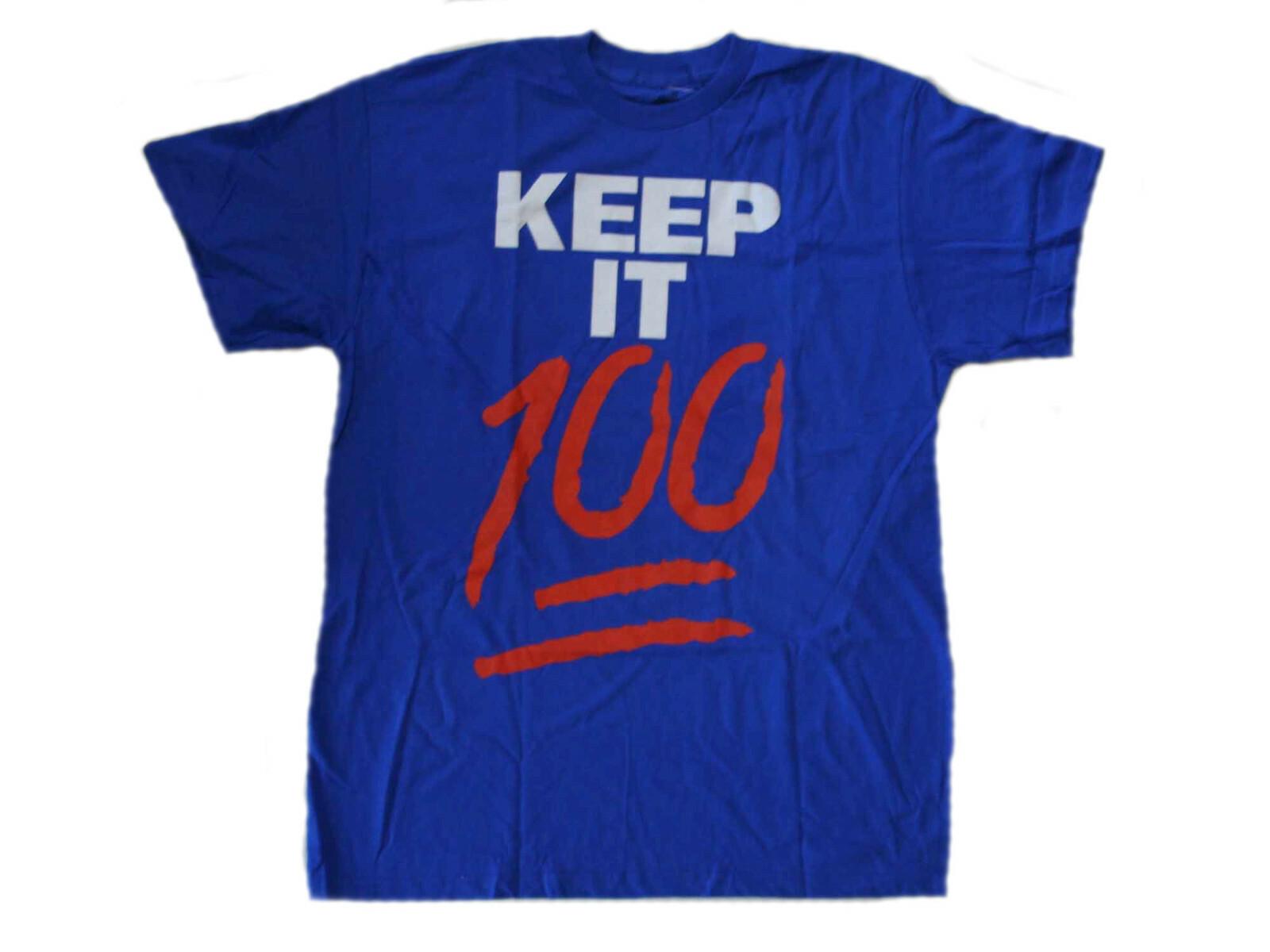 Keep It 100 Men s T-Shirt Tee New L