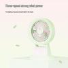 Portable USB Rechargeable Cartoon Fan for Dorms, Offices, and Outdoors