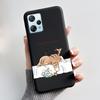 For Blackview A53 Case Blackview A53 Pro Back Cover Luxury Cute Love Rabbit Funny Black TPU Soft Silicone Protective Phone Case