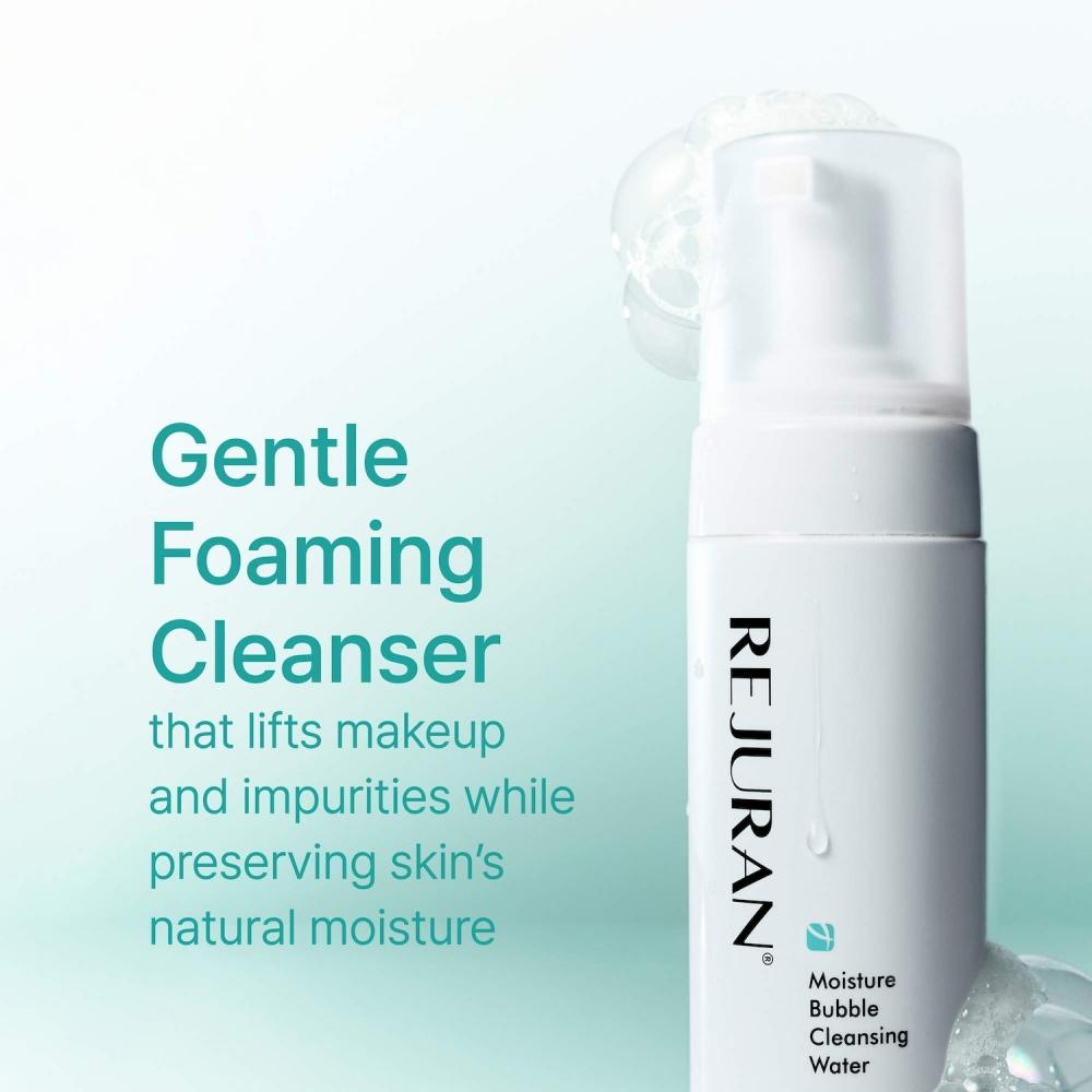 Rejuran Moisture Bubble Cleansing Water C Pdrn  Hydrating faCe Cleanser 5.07 Fl.oz.