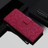 Leather Wallet Flip Case for Apple iPhone 13 14 15 16 16E 17E 17 Pro Max Plus | Mandala Embossed Design Card Holder Protective