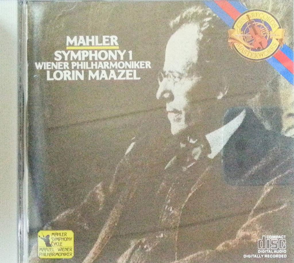 CD NEW YORK PHILHARMONIC ORCHESTRA , Z - Symphony No.1 Maazel / Wiener Phil. Japan ObiClassical Used