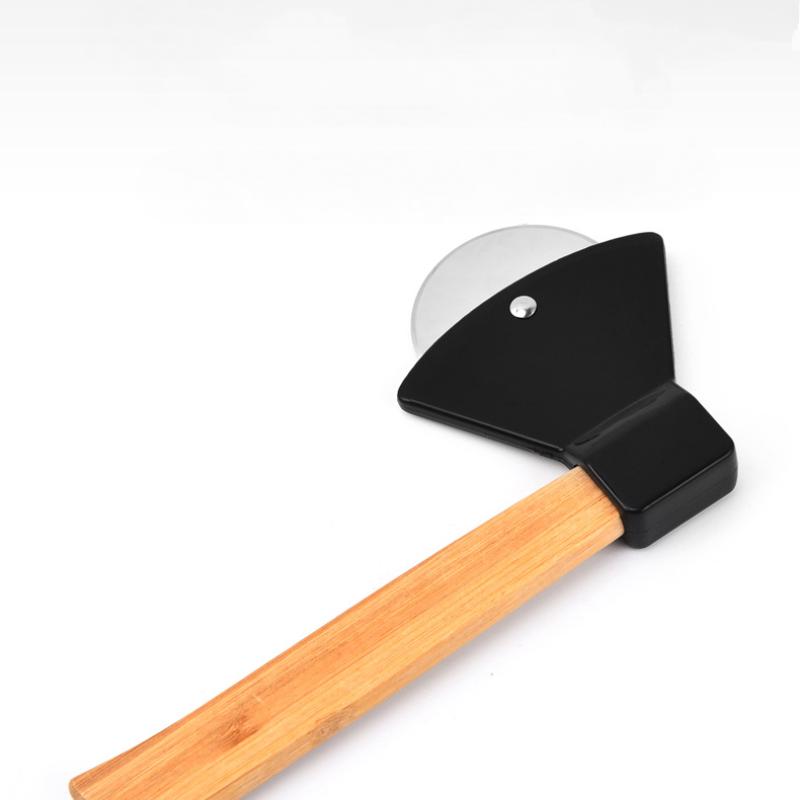 Neue Kreative Axt Pizza Messer Pizza Schneiden Werkzeug Edelstahl Pizza  Messer Bambus Griff Backen Kuchen Cutter Werkzeug Kche Werkzeug gnstig  kaufen  Preis, kostenloser Versand, echte Bewertungen mit Fotos  Joom