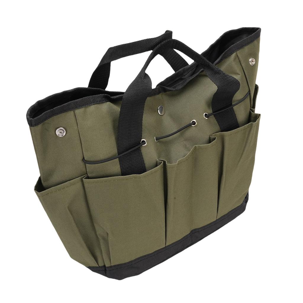 Torba na narzędzia ogrodowe Tkanina Oxford Przenośny Zestaw narzędzi ogrodniczych Uchwyt Torba organizer z wieloma kieszeniami