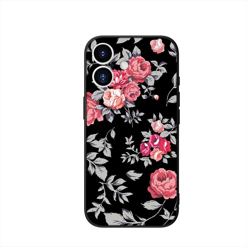 Butterfly Rose Flower Red Phone Case for Samsung Galaxy A55 A54 A25 A36 A17 A26 A35 A33 A34 A14 A37 S8 S9 S20 S21 FE S10 Plus