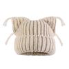 Fashionable Women's Knitted Cat Ear Tassel Wool Hat - Warm & Stylish for Autumn/Winter