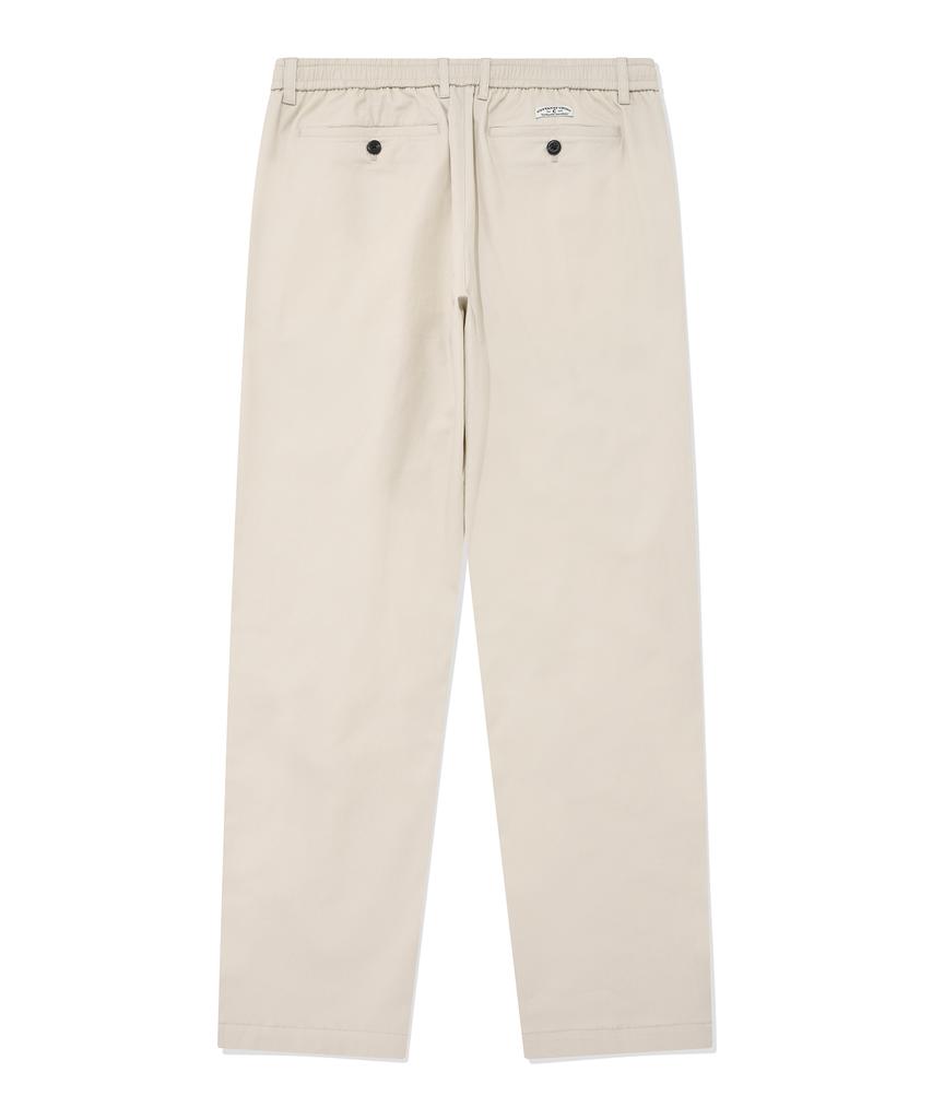 COVERNAT Tapered Chino Pants Ivory
