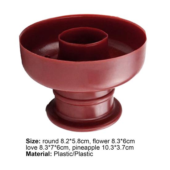 DIY Non-stick Donut Mold Plastic Premium Practical Baking Donut Maker Kitchen Tools