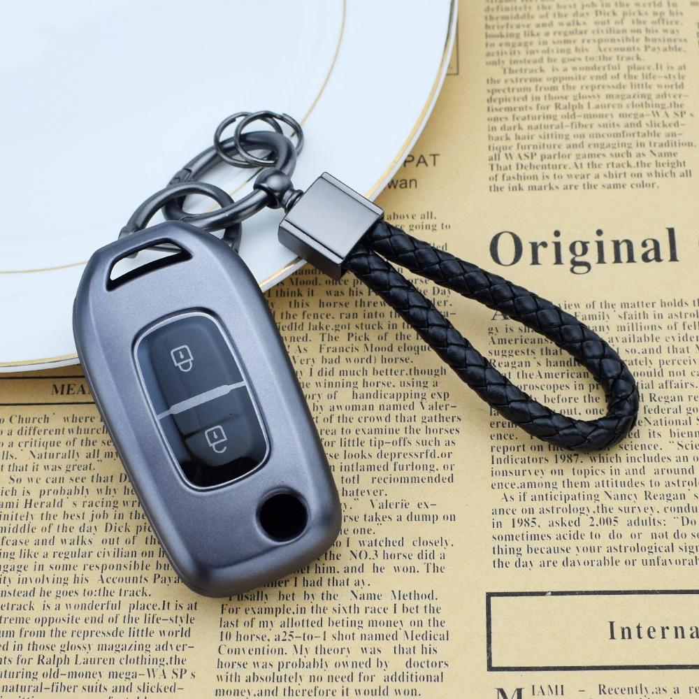 2/3 Buttons Tpu Flip Key Fob Case Cover For Renault Megane Captur Kadjar Symbol Koleos Remote Key Chain Accessory
