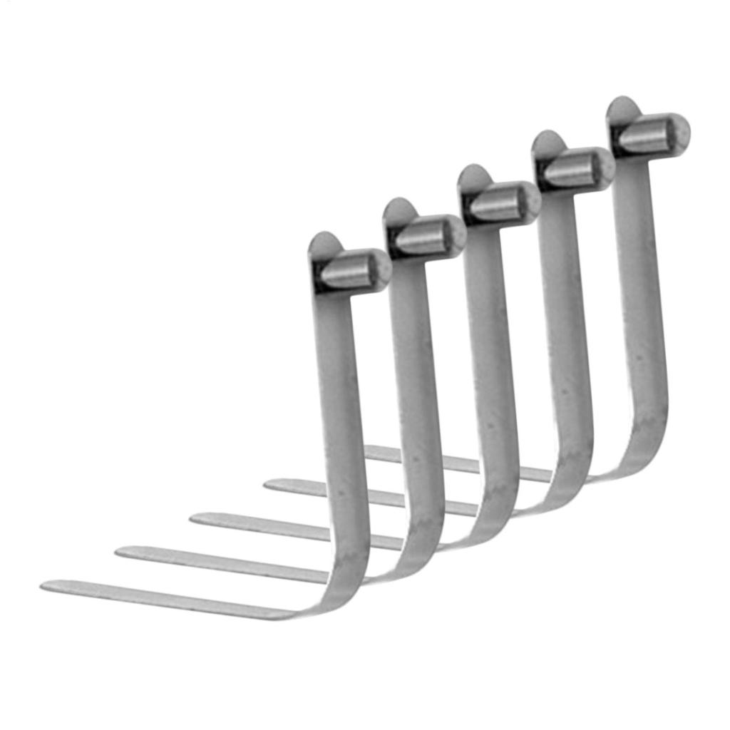 Spring Clips 5Pcs V-Shape Button Clamp Kayak Paddle Holder Clip for Camping Kayak Tent Outdoor Canopy Awning Boat Tube