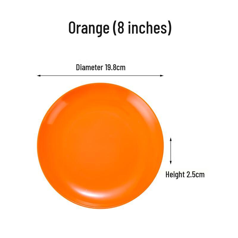 

Кругла тарілка для фуршету Vango Commercial з меламіну