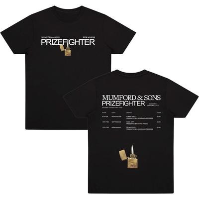 Mumford & Sons Record Store Tour 2026 T Shirts Rock Band Prizefighter Album New T-shirts Summer Cotton Men Women Streetwear Tees