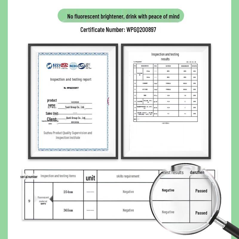 Deli 280ml Disposable Double-Layer Kraft Paper Cups