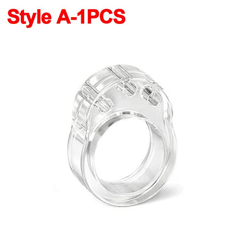 8/1pcs Transparent Door Stop PVC Door Handle Bumper Anti-Collision Wall Furniture Protected Pads Buffer for Home Kitchen Bedroom