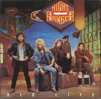 LP Record NIGHT RANGER - Big Life MCA5839 MCA 1987 US Rock Used